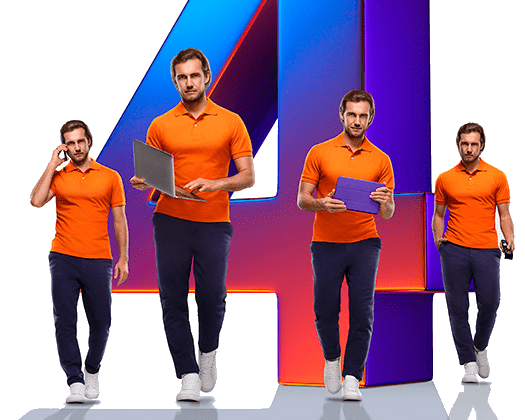 Великолепная четверка Ростелеком в деревня Григорьевка (Томская область)